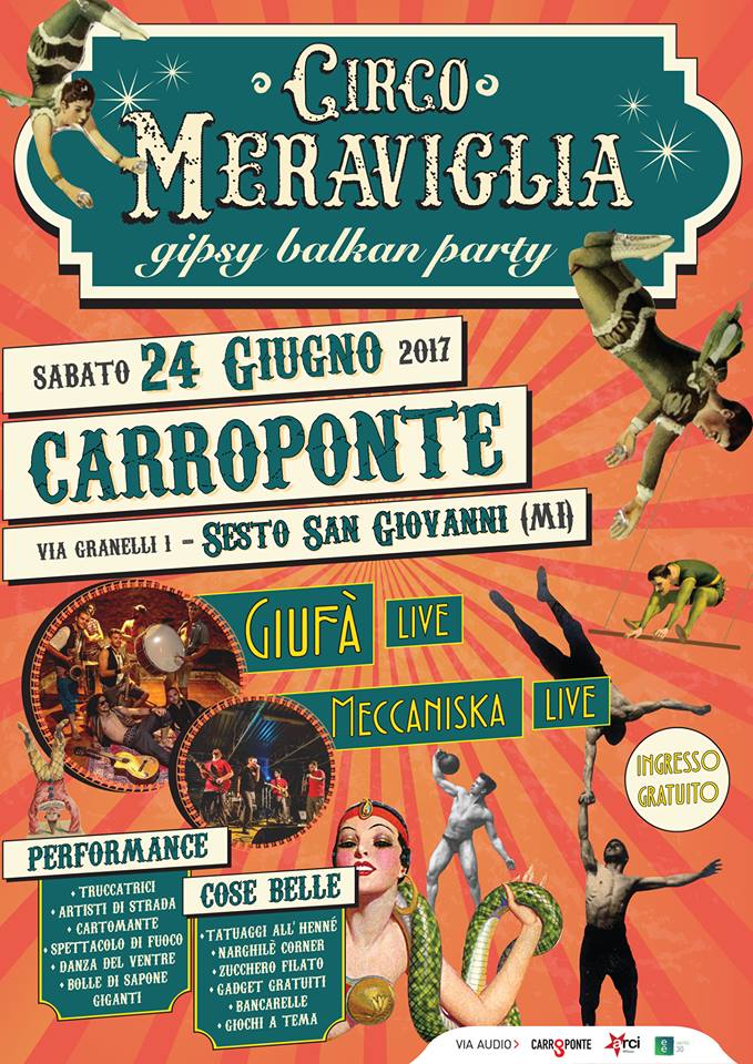 CIRCO MERAVIGLIA – GIPSY BALKAN PARTY