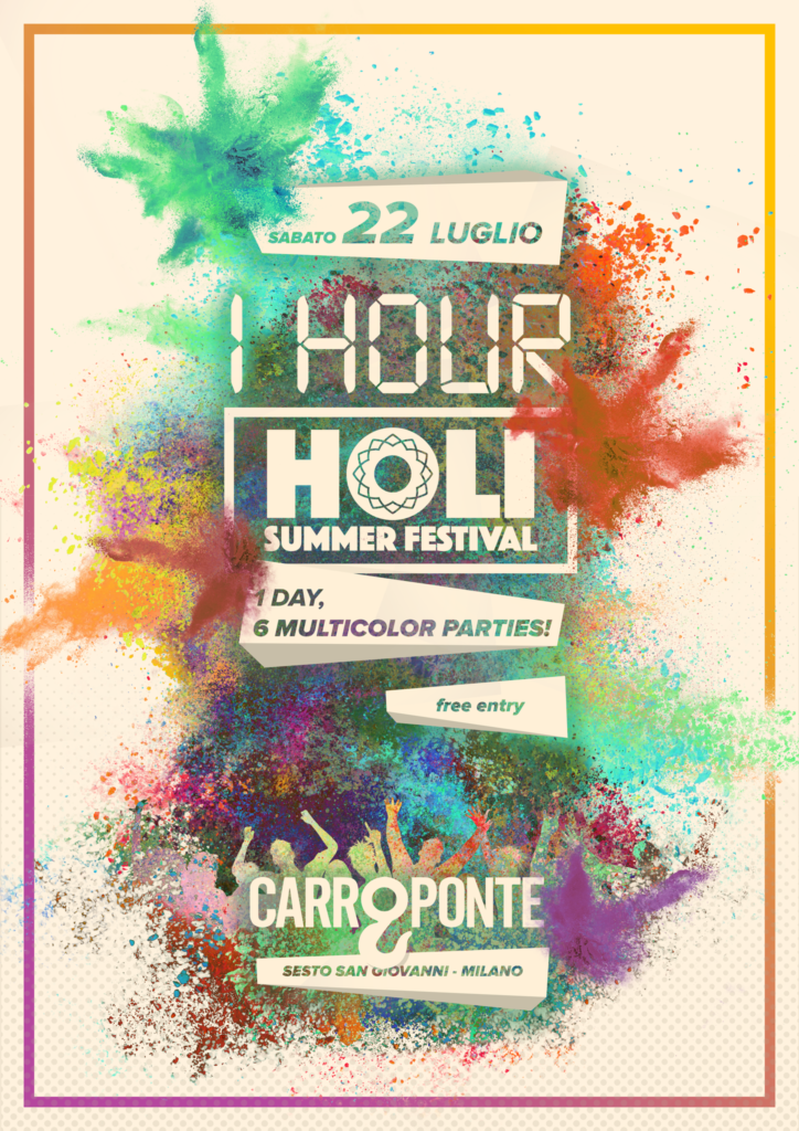 HOLI SUMMER FESTIVAL + 1 HOUR