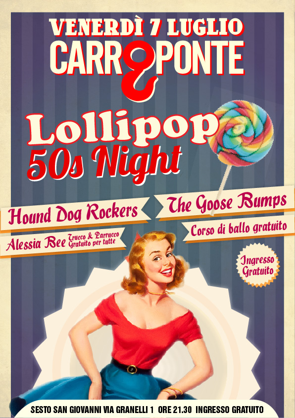 LOLLIPOP – Una Notte Anni Cinquanta