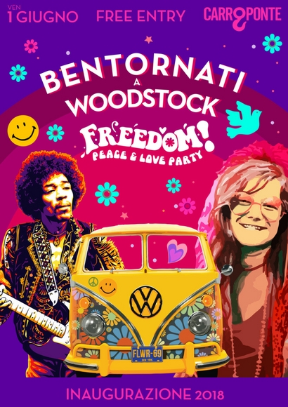 BENTORNATI A WOODSTOCK! INAUGURAZIONE 2018