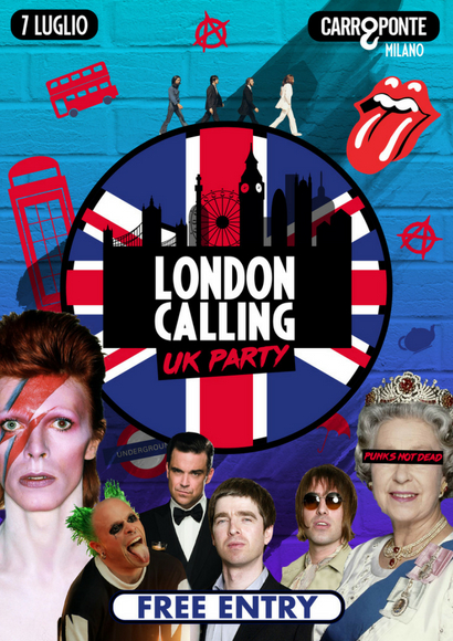 LONDON CALLING – UK PARTY